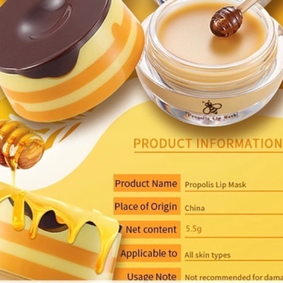 Propolis Lip Balm Honey Pot - Picture 5 of 9